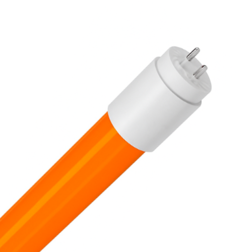 CTB LAMPADA TUBO LED T8 18W LARANJA 120CM LIGAÇÃO 1 LADO