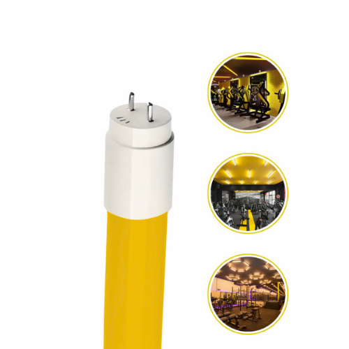 CTB LAMPADA TUBO LED T8 18W AMARELO 120CM LIGAÇÃO 1 LADO