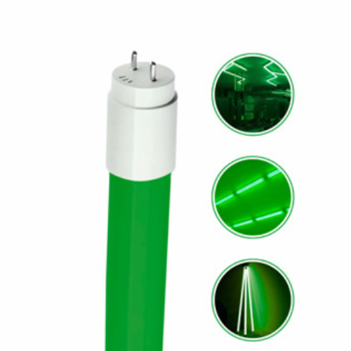 CTB LAMPADA TUBO LED T8 9W VERDE 60CM LIGAÇÃO 1 LADO