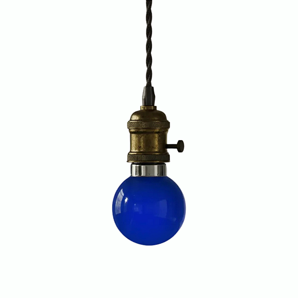 OPUS - LÂMPADA MINI BULBO LED, 3W, AZUL, 270lm, E27, G45, BIVOLT