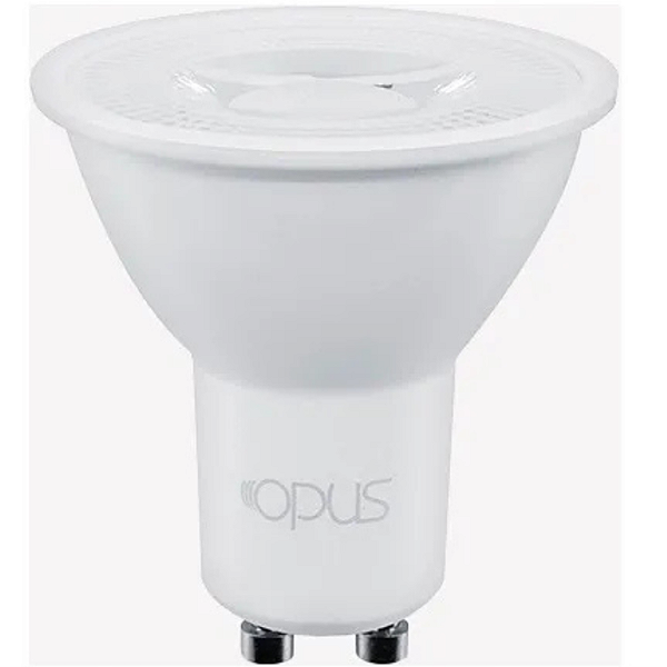 OPUS LÂMPADA DICROICA MR16 LED, 7W, 6500K, IR80, 525lm, GU10, 38°, BIVOLT