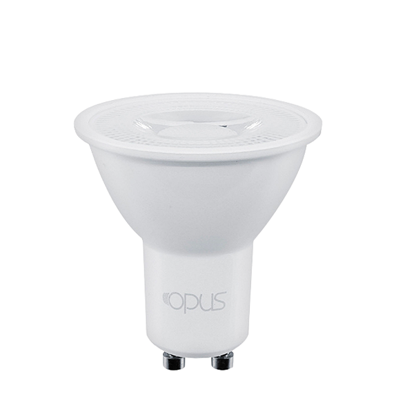 Lâmpada LED Dicróica MR16 7W GU10 Luz Quente 2700K Bivolt