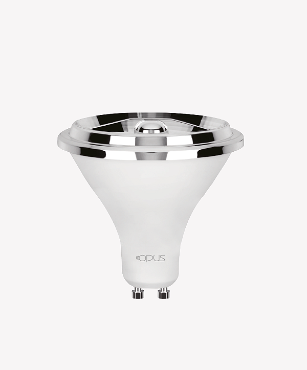 OPUS LÂMPADA AR70 LED, 4,8W, 2700K, IRC95, 300lm, GU10, 12°, BIVOLT