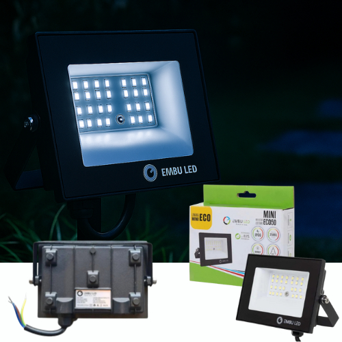 LUMI.REFLETOR LED PARTE SMD MINI ECO50BF BIVOLT