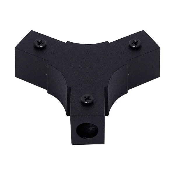 Junção Para Perfil Y Linear Sobrepor New Line Preto