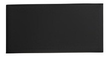 Arandela Facho Duplo 8W 3000K Branco Quente Bivolt Ip65 Preto
