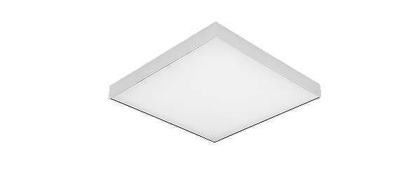 Painel Led Sobrepor Borda Fina 36W 3000K Bivolt Branco 120° Branco Bivolt