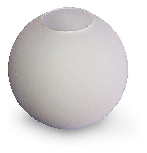 Globo De Vidro Leitoso Conceptu Branco