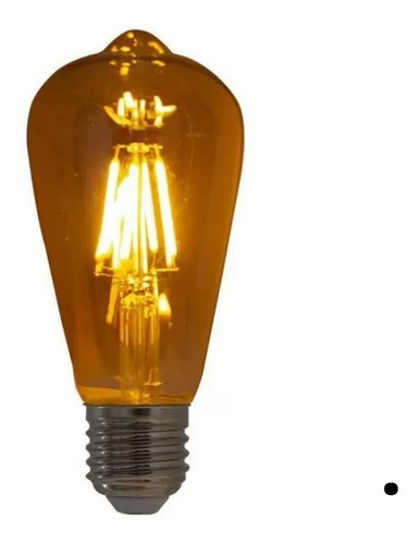 Lâmpada Filamento Led St64 Squirrel Cage 4w 2200k E27 Bivolt