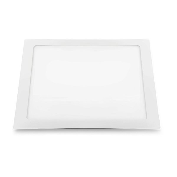 Painel Led Plafon Embutir Quadrado 32W 3000k Bivolt Branco