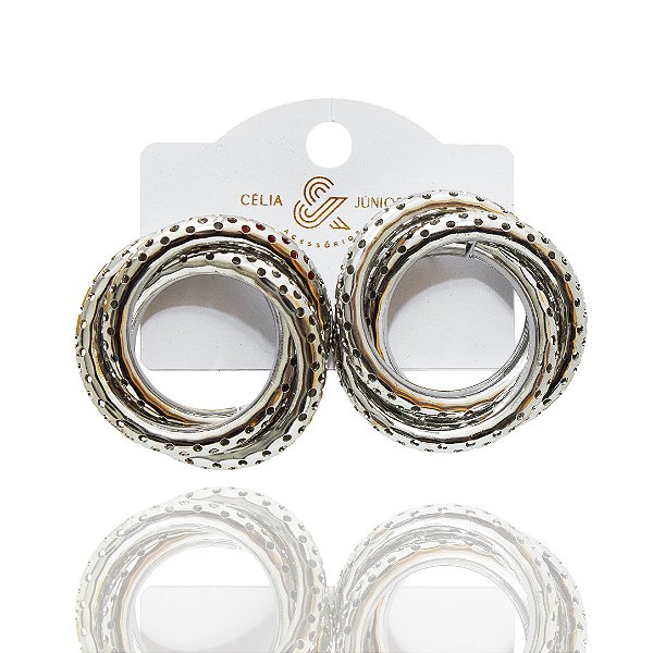 Brinco Argola Médio Mod F18-10 (CJ526180-10)