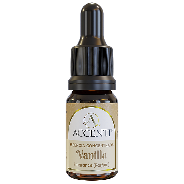 Essência Concentrada Vanilla 10ml - Accenti