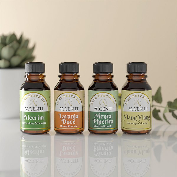 Kit Autoestima de Óleos Essenciais - Accenti