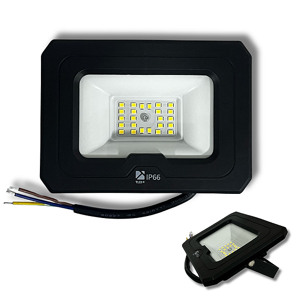 REFLETOR SLIM DE LED TLED 50W 6500K - BRANCO FRIO