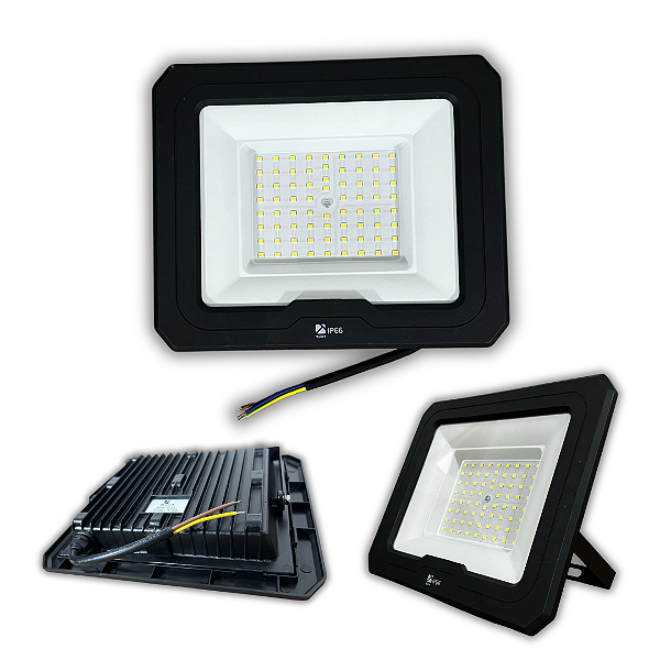 REFLETOR SLIM DE LED TLED 150W 6500K - BRANCO FRIO