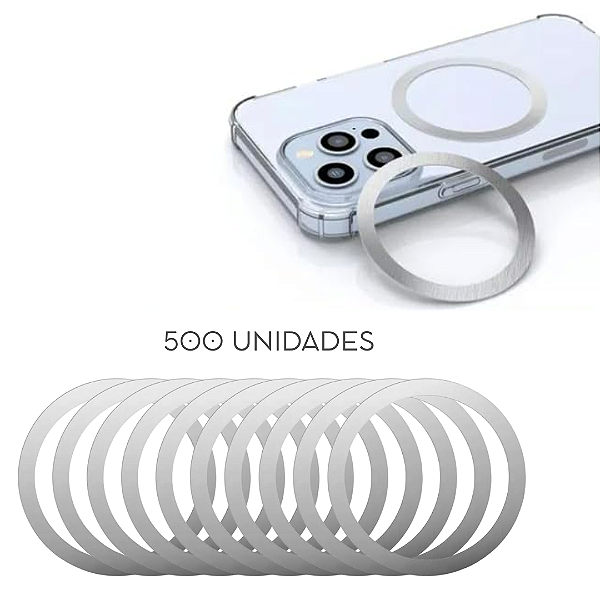 ANEL MAGNÉTICO PARA SMARTPHONES - KIT COM 500
