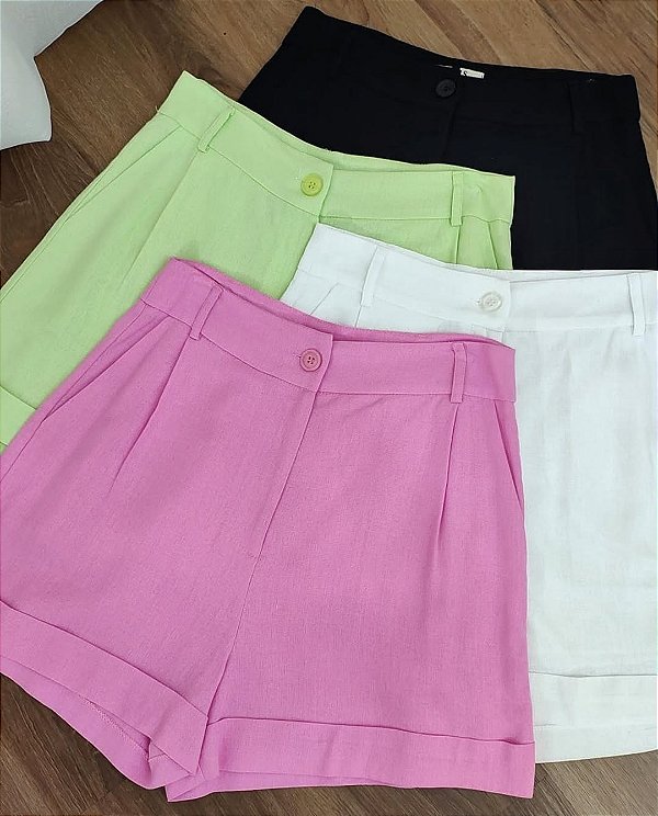 Short Linho - Conforto e Sofisticação para o Dia a Dia