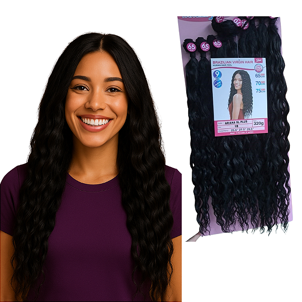 Cabelo Bio Fibra Ariana XL Plus - Sleek (320g)
