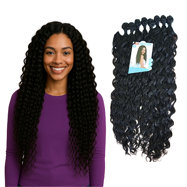 Cabelo bio fibra Lais 320gr - Sleek