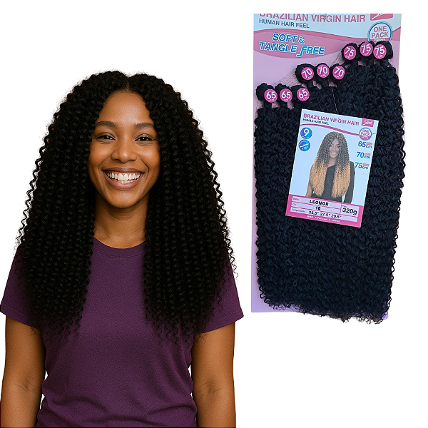 Leonor - Cabelo Bio Vegetal - Sleek 320g