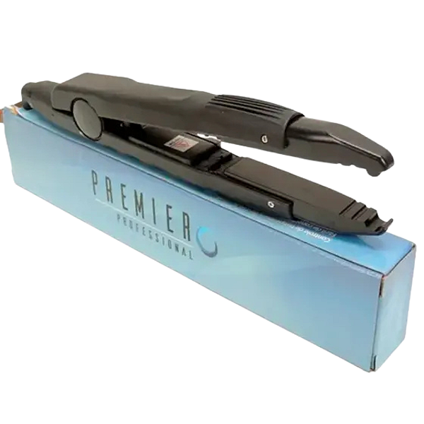 Pinça Para Mega Hair Ponta Reta e Ponta Curvada Premier Professional Bivolt