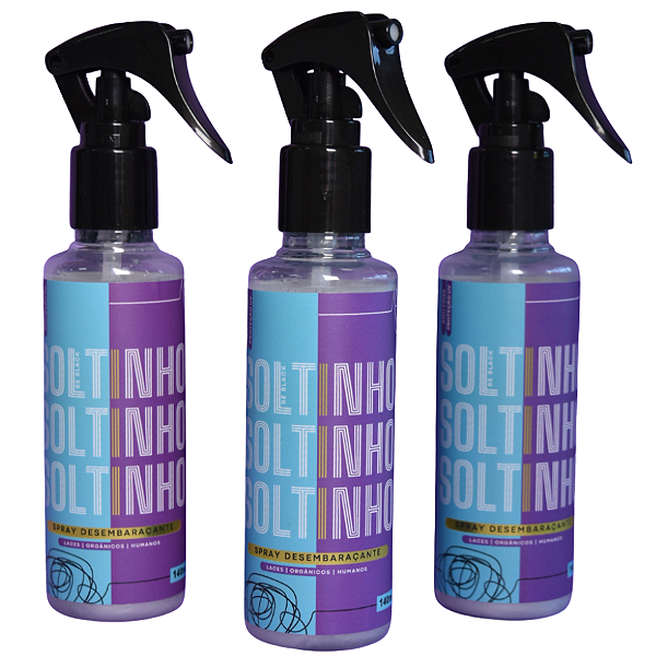 Soltinho Spray Desembaraçante - Be Black 140Ml