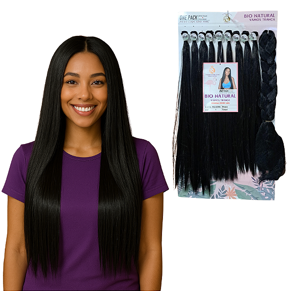 Cabelo Bio Fibra Miss Ariana - 320g - Freedom&Love