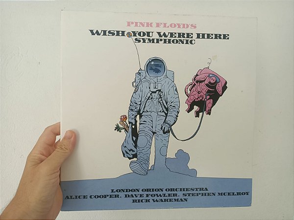 LP Pink Floyd - Wish You Were Here Symphonic (Vinil Rosa Raro, 2016)