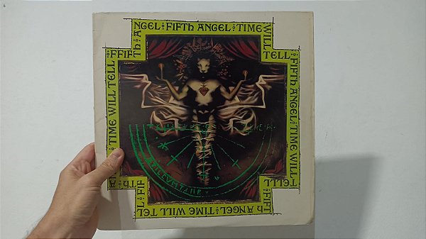LP Fifth Angel - Time will tell (importado, USA, 1989)