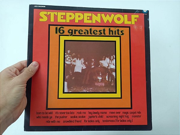 LP Steppenwolf - 16 Greatest Hits (1987)