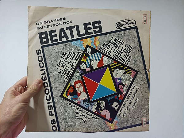 LP Os Psicodélicos – Os Grandes Sucessos Dos Beatles (1968)