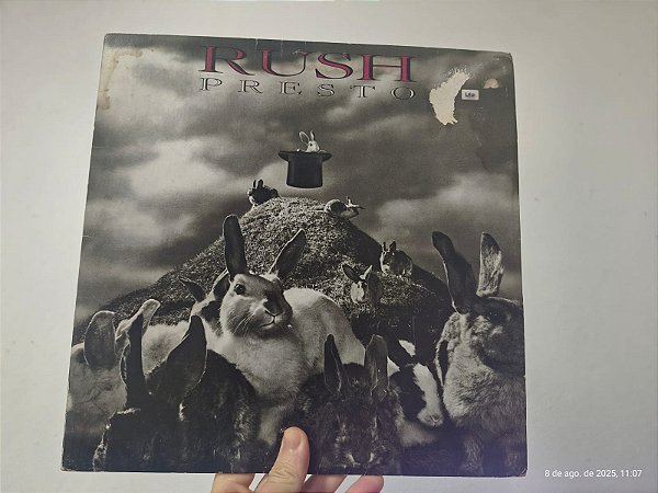 Lp Rush - Presto (1989)