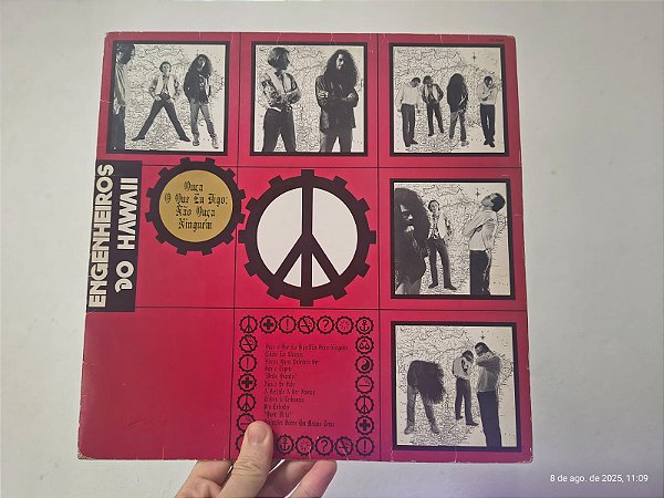 Lp Engenheiros Do Hawaii – Ouça o que eu digo não ouça ninguém (1988)
