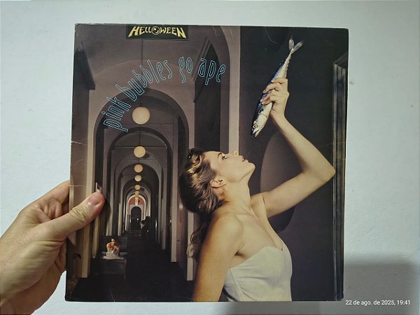 LP Helloween - Pink Bubbles go Ape (1991)