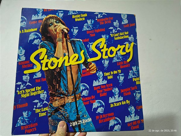 LP Rolling Stones - Stones Story (Duplo, 1981)