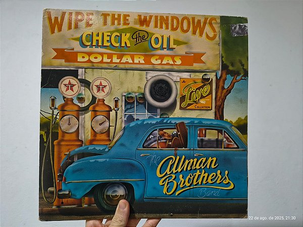 LP The Allman Brothers Band – Wipe the windows, check the oil, dollar gas (Importado, 1976)