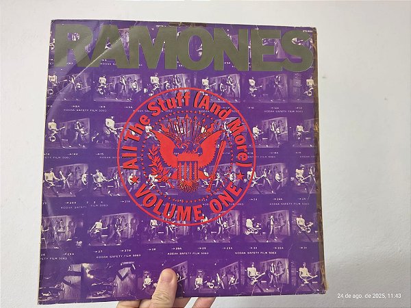 Lp Ramones - All the Stuff and more Vol. 1 (Duplo, 1990)