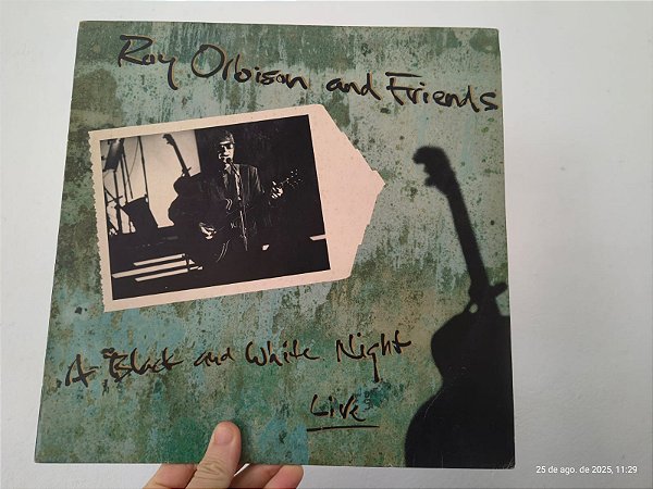 LP Roy Orbison - A black & White Night (1989)