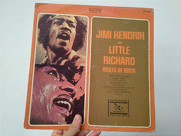 LP Jimi Hendrix and Little Richard - Roots of Rock (Importado)