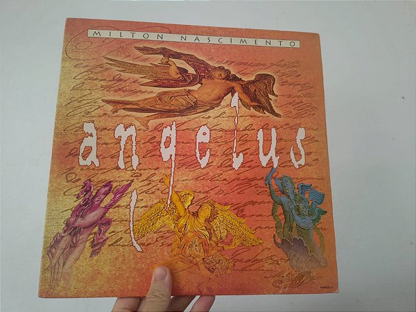 LP Milton Nascimento ‎– Angelus (Duplo, 1993)