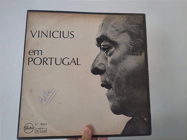 LP Vinicius em portugal - Vinicius por ele mesmo (1969)