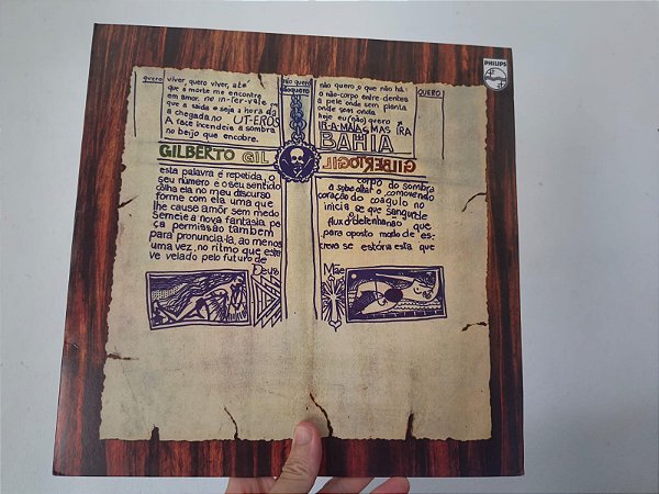 LP Gilberto Gil - Cérebro eletrônico 1969 (Reedição 2019)