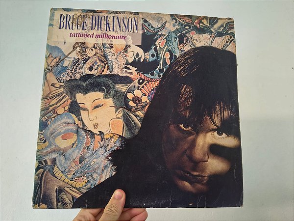 Lp Bruce Dickinson – Tattooed Millionaire (1990)