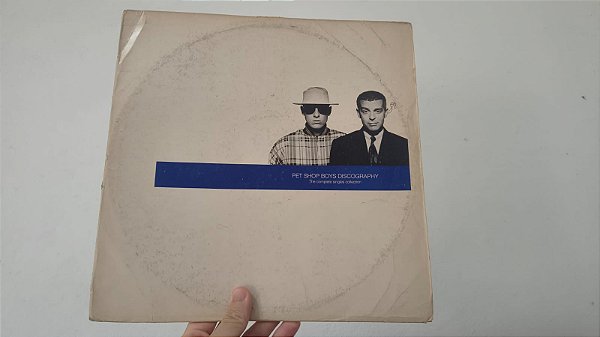 LP Pet Shop Boys ‎– Discography (The Complete Singles Collection) (Duplo, 1991)