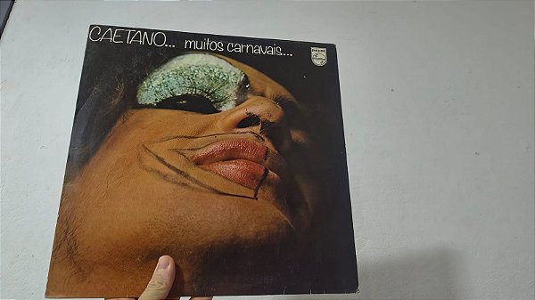 Lp Caetano Veloso - Muitos Carnavais (Reedição 1985)