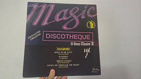 LP Magic Discoteque vol 2 (1979, vinil marrom)