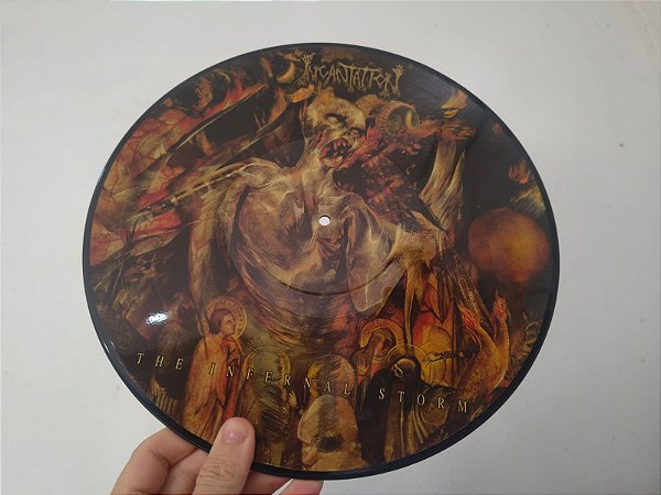lp Incantation ‎– The Infernal Storm (Picture, 2000)