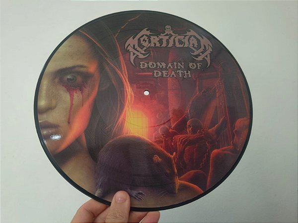 LP Mortician ‎– Domain Of Death (2001, Picture)