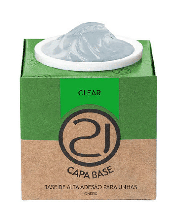 CAPA BASE ECOLINE CLEAR NAILS 21 - 13G