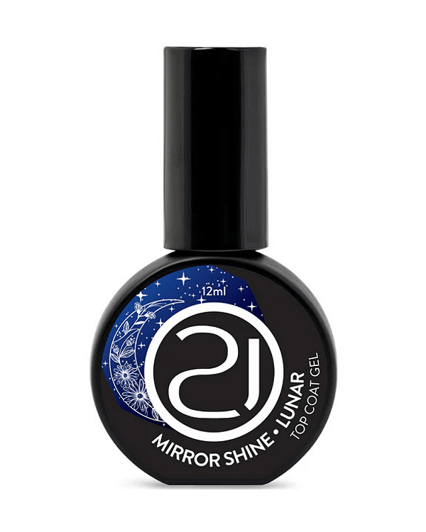 TOP COAT MIRROR SHINE LUNAR NAILS 21 - 12ML